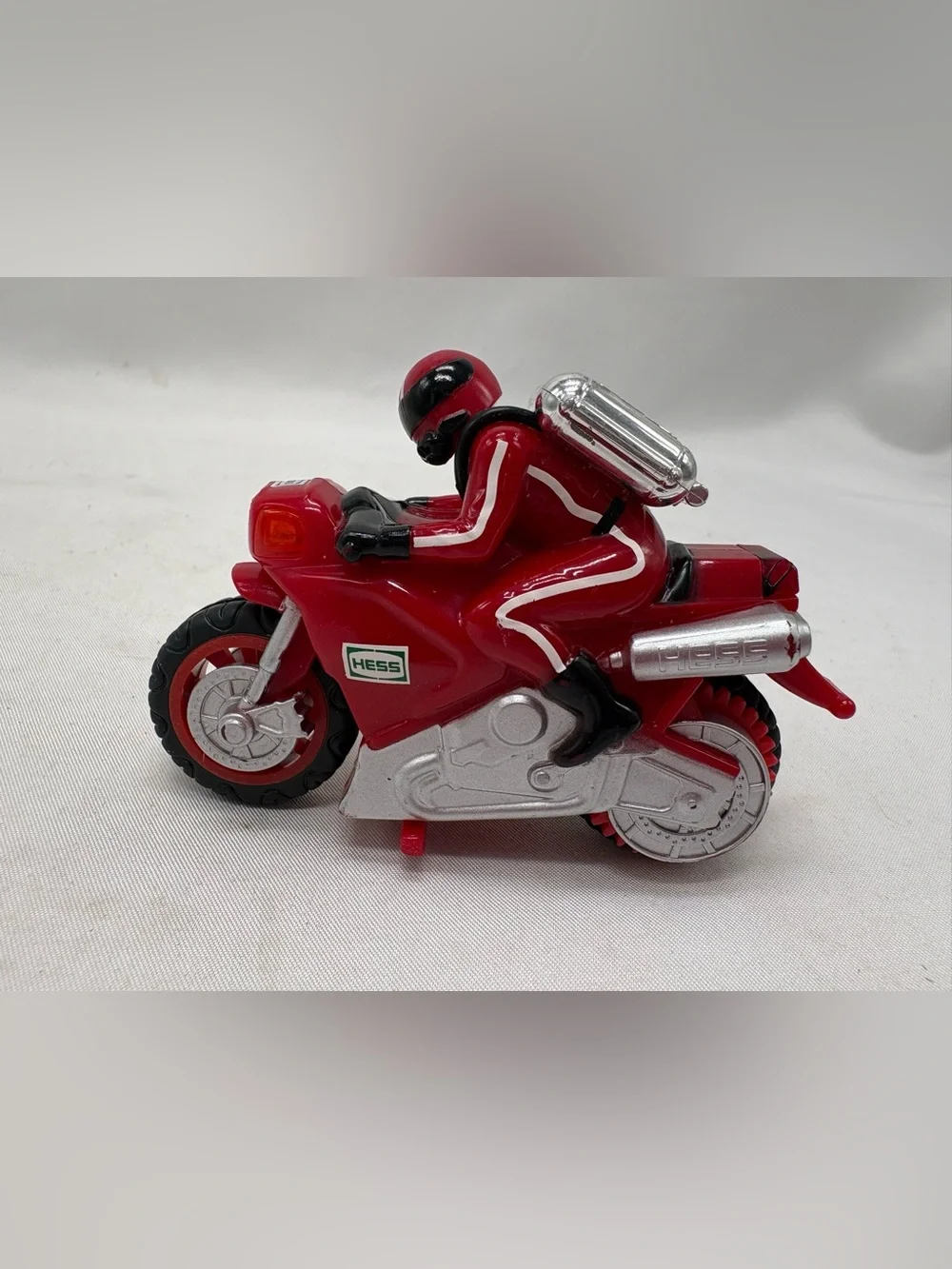 2024 Hess 60th Anniversary Red Motorcycle ONLY! Works!!!